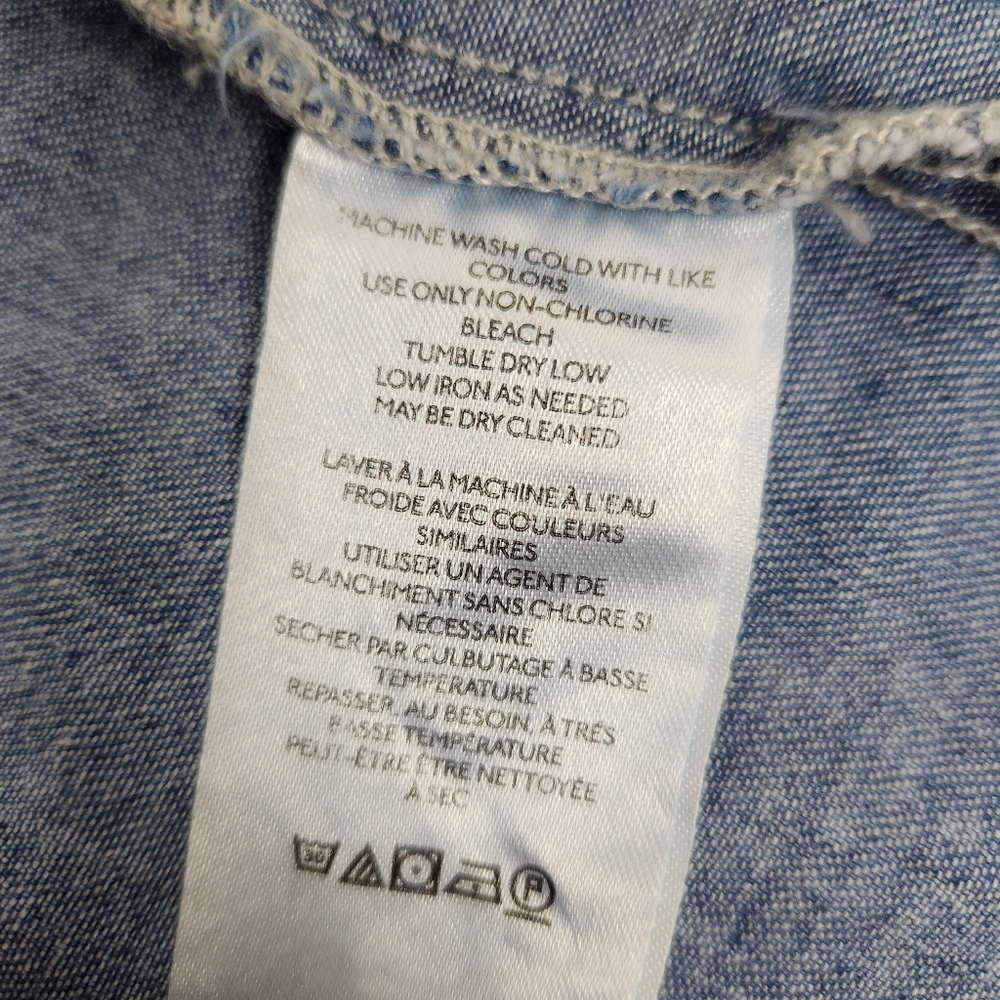 We The Free Denim Beckett Blazer Size M - Picture 12 of 14